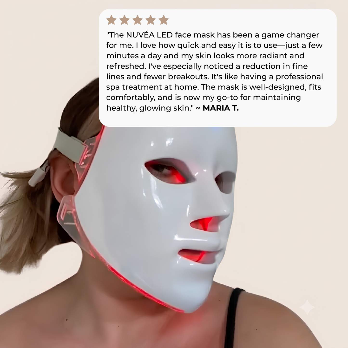 Nuvéa™ 7-in-1 LED Face Mask