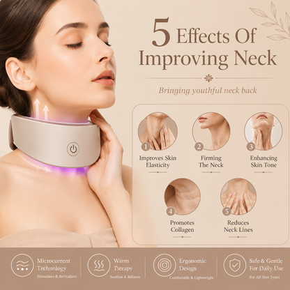 Nuvéa™ NeckGlow EMS Facial & Neck Toning Device